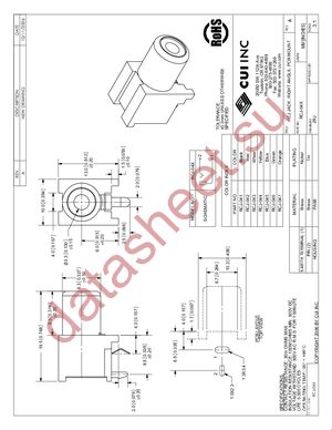 RCJ-043 datasheet  